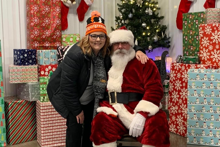 Santa Tom at Auxvasse Meet-N-Greet