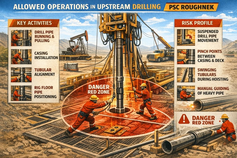 PSC ROUGHNEK Push-Pull Pole™ | Oilfield Push Pull Tool for Rig Floor Pipe Handling