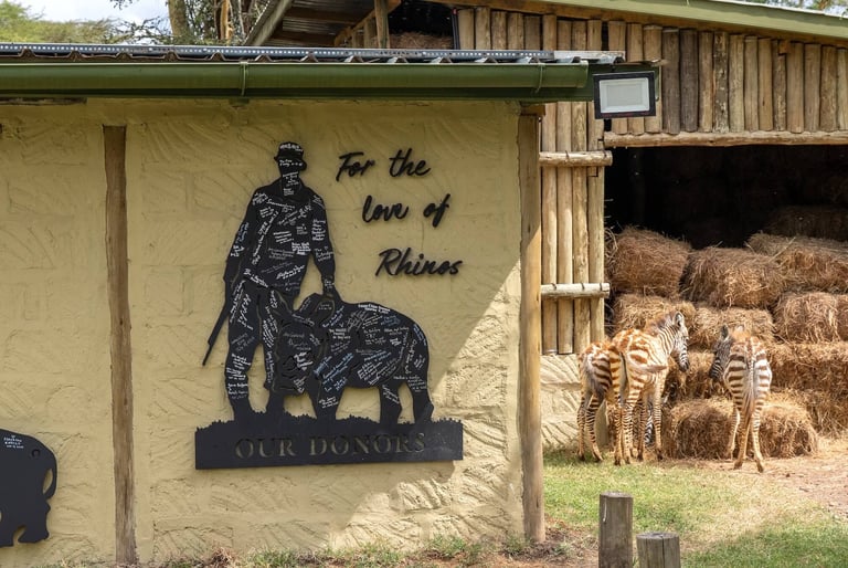 Solio Lodge Kenya rhino orphanage