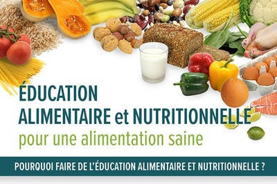 Education Alimentaire et Nutritionnelle pour une alimentation saine