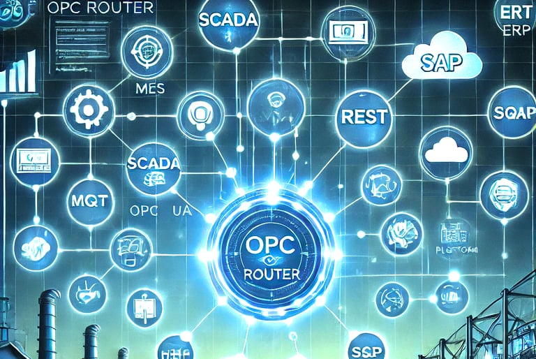 OPC Router, industrial communication, SAP, ERP, MES