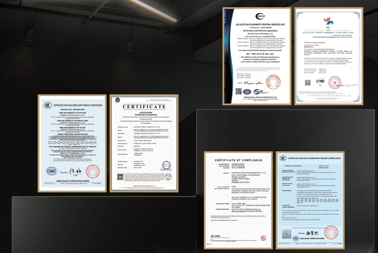 claratech's certifications