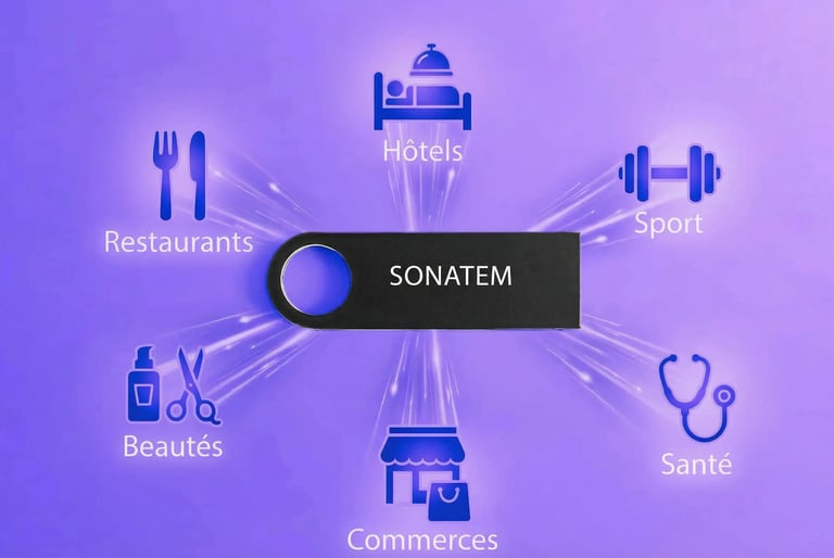 Solutions de sonorisation commerciale sans redevance pour restaurant, boutique, hôtel et spa.