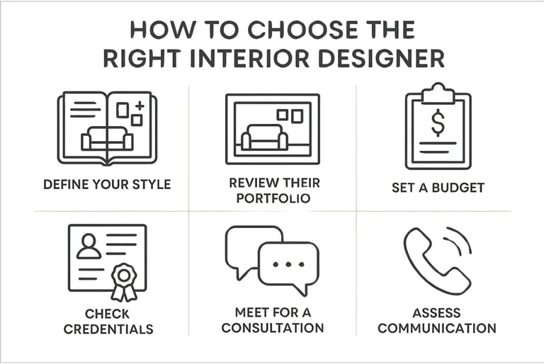 How to Choose the Right Interior Designer