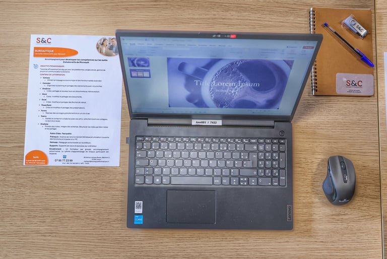 S&C Langues et Formations, Formation bureautique Word