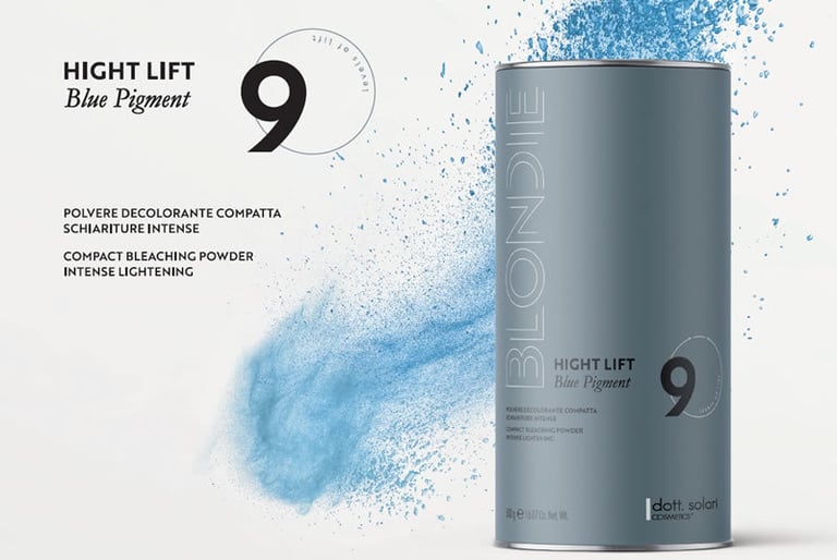 Pudră decolorantă 9 tonuri