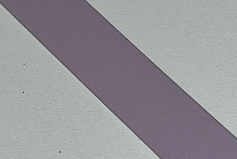 Farbmuster Biothane in Pastell Lila, Leine, Halsband, Maulkorb