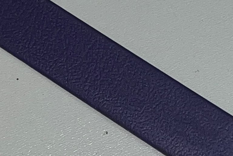 Farbmuster Biothane in Dunkelblau, Leine, Halsband, Maulkorb