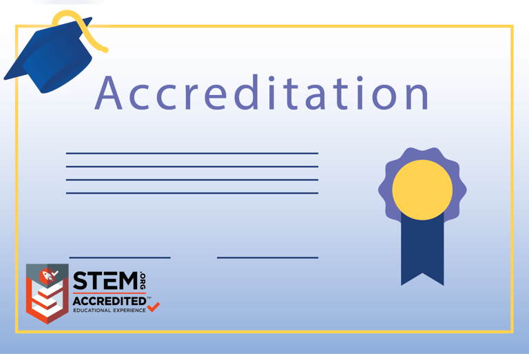 Sample for STEM.org Accreditation certificate for schools in Oman