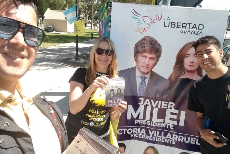 Partido Liberar de Puerto Madryn. Javier Milei