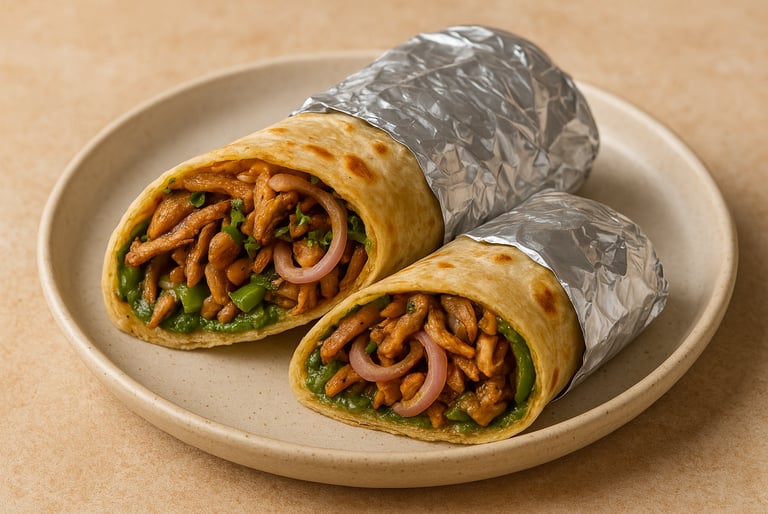 Oyster Mushroom Roll