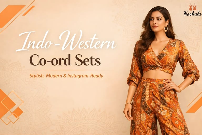 Indo-Western Co-ord Sets holi outfit