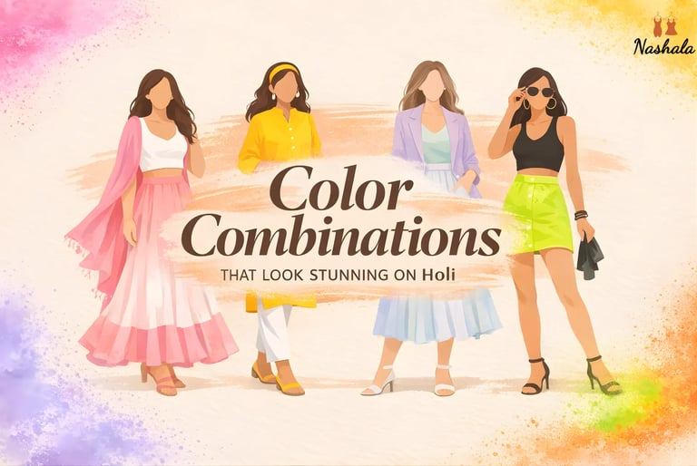Color Combinations That Look Stunning on Holi
