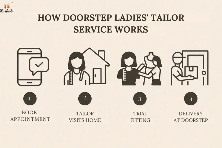 ladies tailor service work