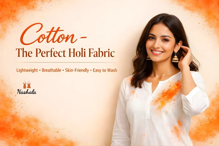 Cotton – The Perfect Holi Fabric