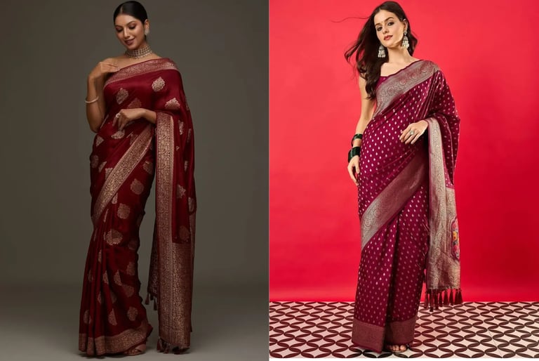 Designer Banarasi Silk Saree for wedding