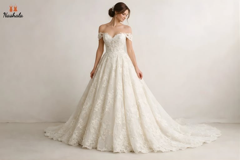 Custom Design Wedding Dress