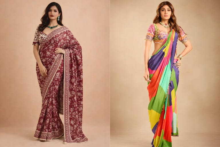 Designer saree for wedding
