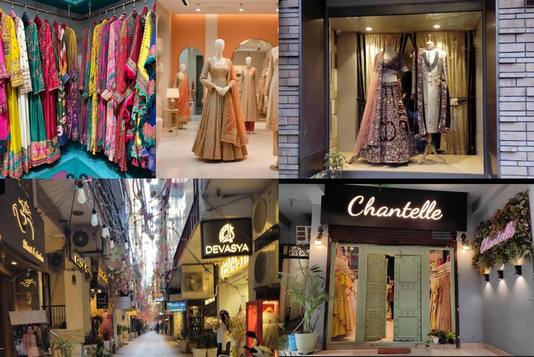 Explore Shahpur Jat Market for Wedding Shopping