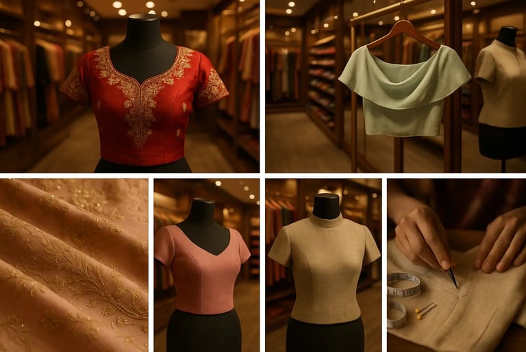 Realistic & Glamorous Blouse Style