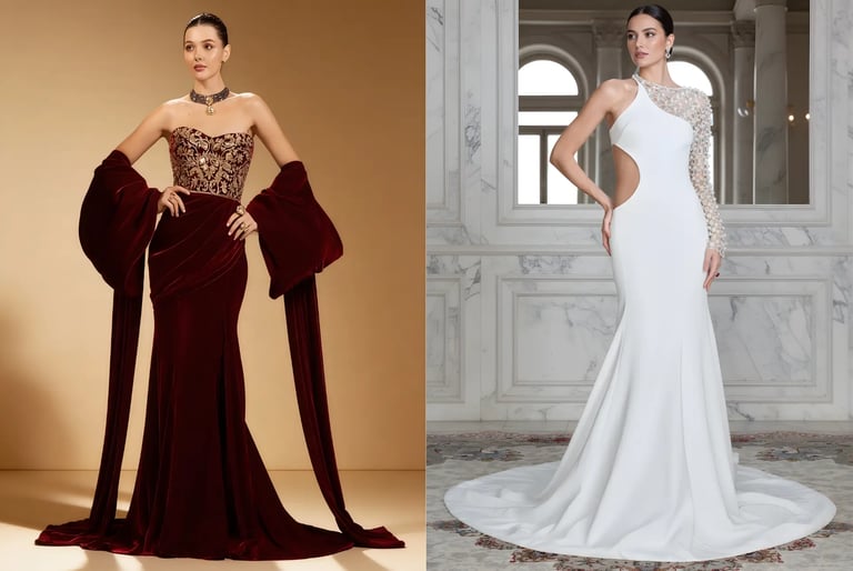 Indo-Western Gowns for Wedding