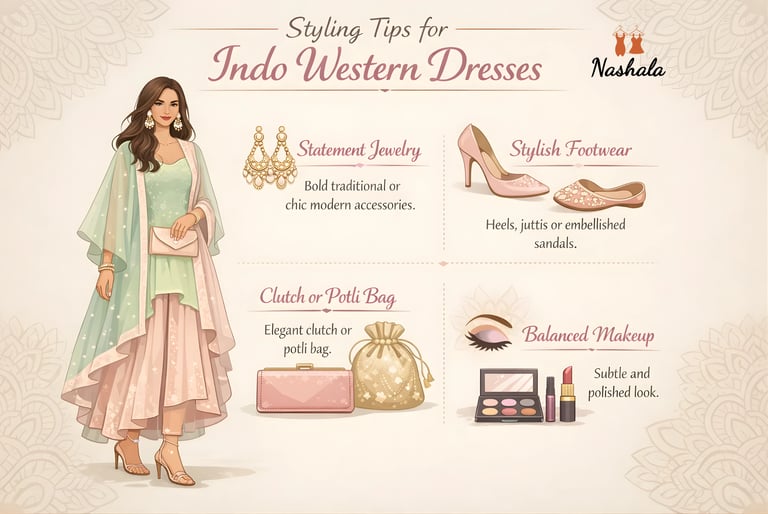 styling tips for indo western dresses