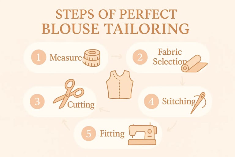 The Art of Perfect Blouse Tailoring