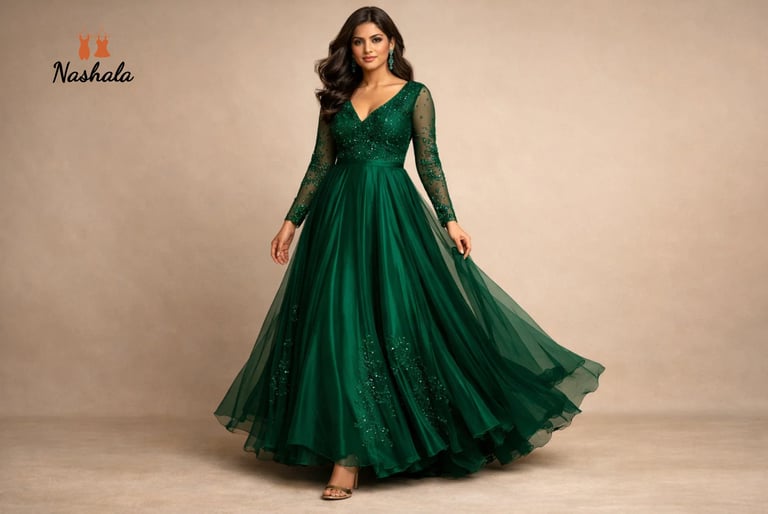 wedding party wear designer gowns