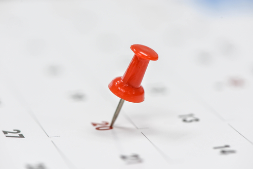 Pin in calendar