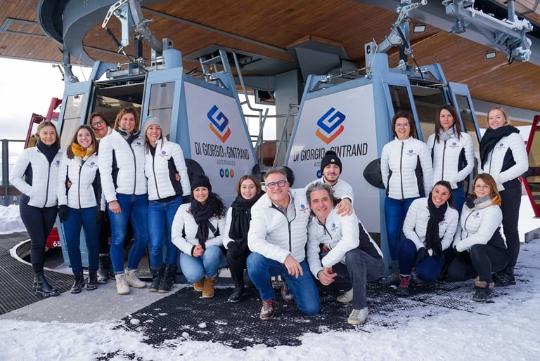 Photo d'équipe d'une entreprise par un photographe Dijonnais