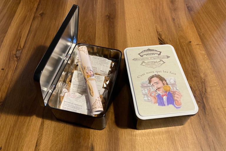 Les boîtes à biscuits