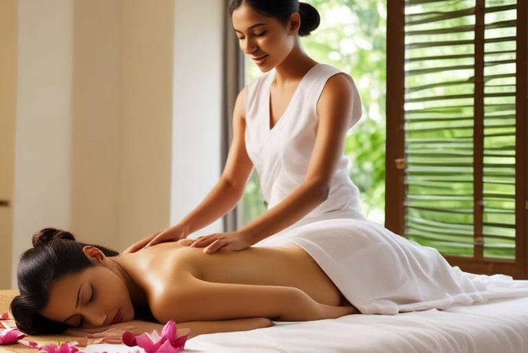 Complete body massage at Peace and Pamper Spa in Perumbakkam
