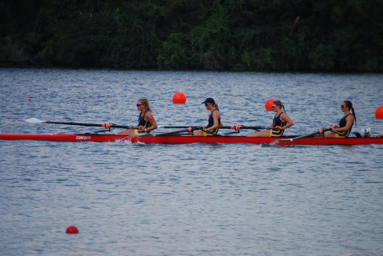 RowFest U23 4+ Anna in 3 seat