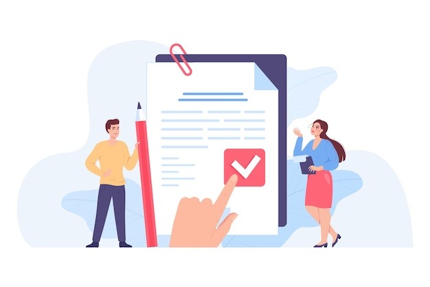 a person holding a pen and a pen in front of a clipboard with a