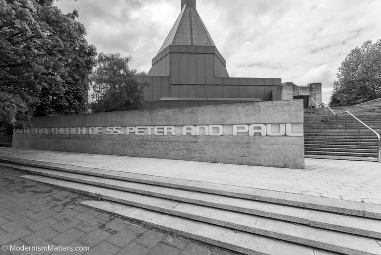 Clifton Cathedral ● Bristol, UK ● Ronald Weeks - Percy Thomas Partnership ● 1970-1973