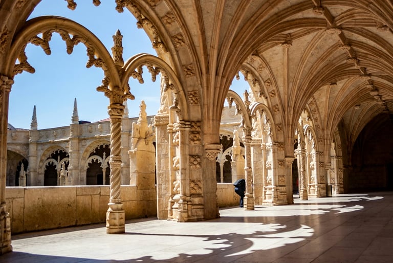 Monastery Jeronimo's in Lisbon, Portugal