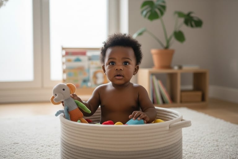 Accompagnement du développement moteur et de l'éveil du bébé par l'ostéopathie.