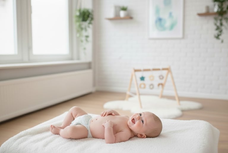 Prévention de la tête plate (plagiocéphalie) et du torticolis du nourrisson.