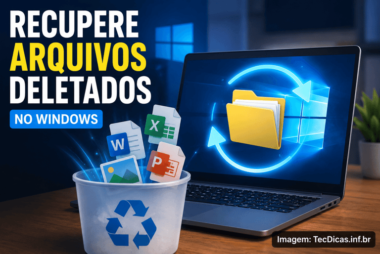 Como Recuperar Arquivos Deletados no Windows (Sem Programas Pagos)