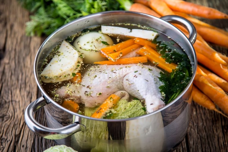 chicken broth