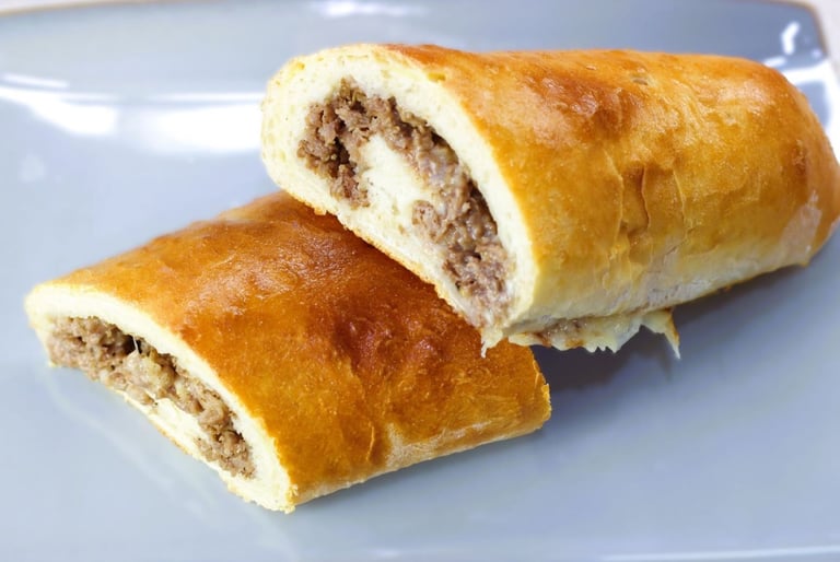 steak and cheese calzone