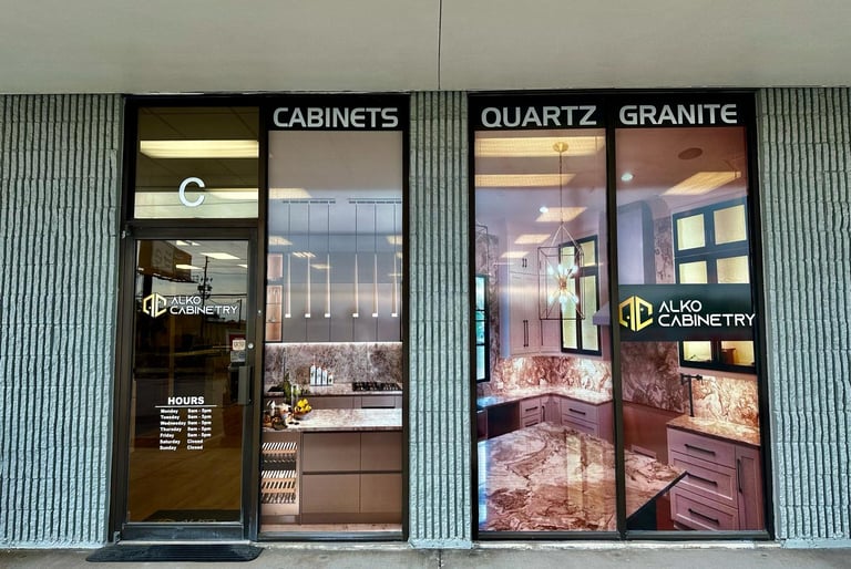 alko cabinetry showroom