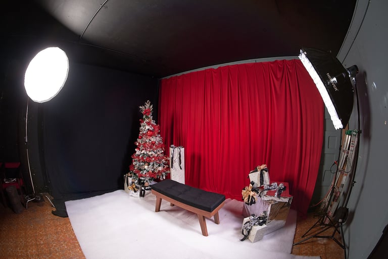 Set fotográfico navideño