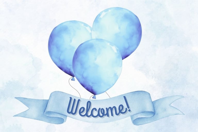 Free Watercolor Balloon Clipart