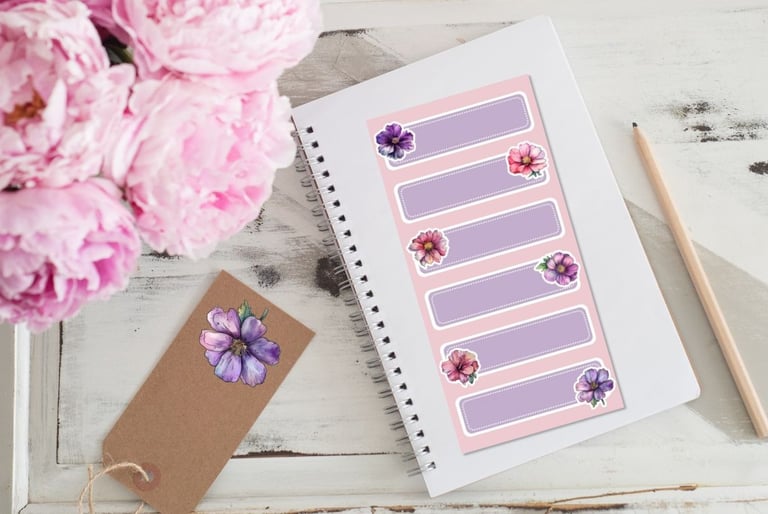free floral png clipart for digital paper crafting