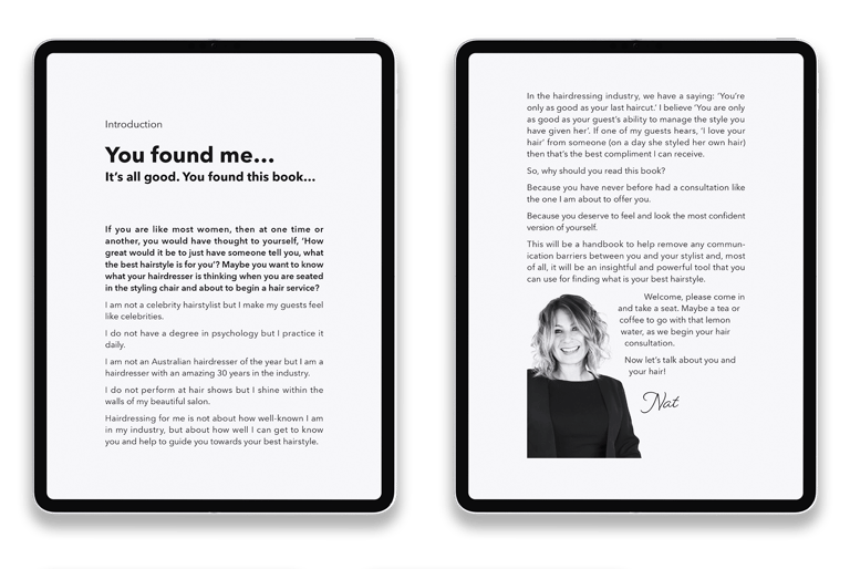 Love your hair, Books, typesetting by Michelle Pirovich, Squeezebox