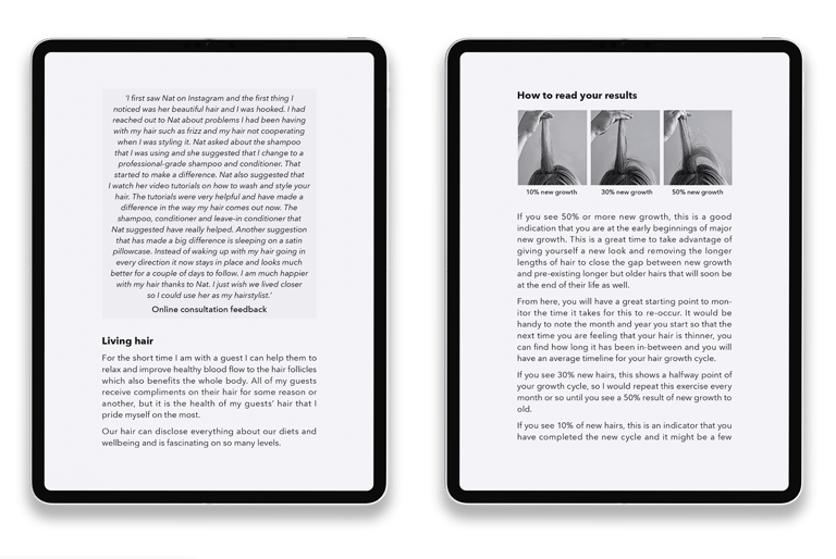 Love your hair, Books, typesetting by Michelle Pirovich, Squeezebox