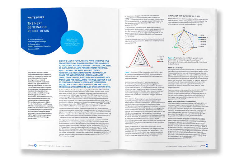 Qenos white papers, typesetting by Michelle Pirovich, Squeezebox