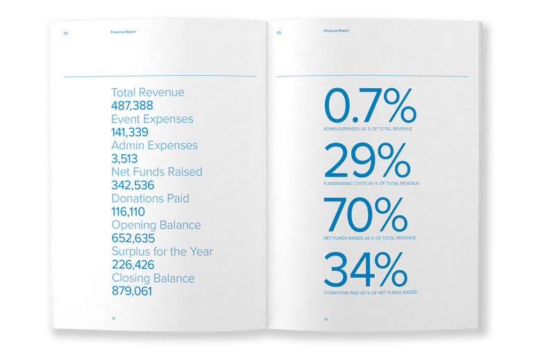 MAD Foundation Annual Report, typesetting by Michelle Pirovich, Squeezebox