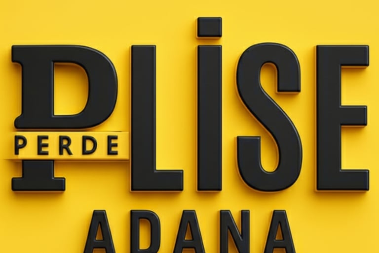 plise perde adana